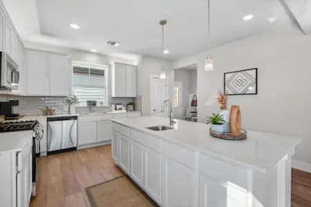 New construction Townhouse house 5909 Rotunda Vw, Austin, TX 78747 - image 6