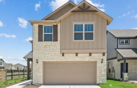 New construction Single-Family house 105 Singing Dove Wy, Liberty Hill, TX 78642 plan Rybrook - image
