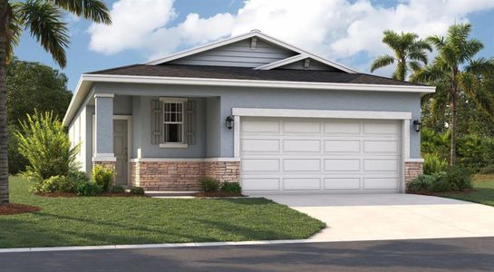 New construction Single-Family house 685 Poller Wy, Cocoa, FL 32927 plan The Lewiston - image