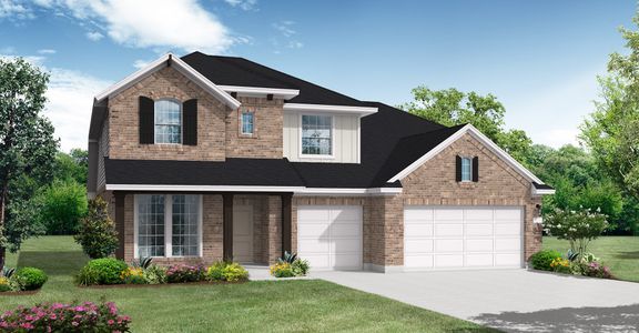 New construction Single-Family house 204 Winslow Run, Cibolo, TX 78108 Logan II (3377-CM-50)- photo 0