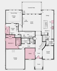New construction Single-Family house 100 Trans Pecos Ct, Georgetown, TX 78628 Ametrine- photo 0