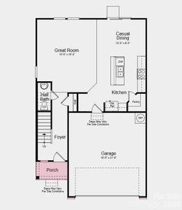 New construction Single-Family house 404 Silver Birch Ct, Shelby, NC 28152 plan Lenoir - image