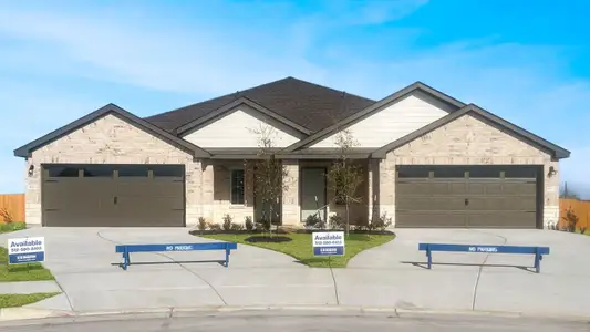 New construction Townhouse house 18516-B High Flyer Wy, Manor, TX 78653 plan The Juniper - image