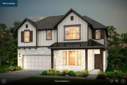 New construction Single-Family house 600 Canyoncrest Wy, Liberty Hill, TX 78642 plan Beaumont - image