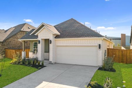 New construction Single-Family house 1505 Corduroy Ln, Georgetown, TX 78633 plan Troy - Single Family Homes - image