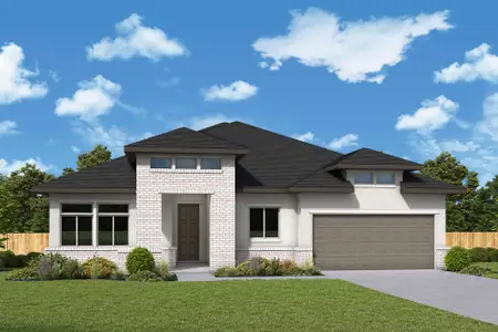 New construction Single-Family house 529 Spanish Clover Trl, San Marcos, TX 78666 plan The Braswell - image