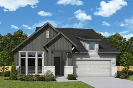 New construction Single-Family house 740 Sage Thrasher Cir, Dripping Springs, TX 78620 plan The Violet - image