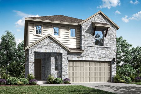 New construction Single-Family house 1385 Roger Hanks Pkwy, Dripping Springs, TX 78620 plan Valencia - image