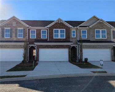 New construction Townhouse house 835 Pensive Run, Dacula, GA 30019 - photo 0