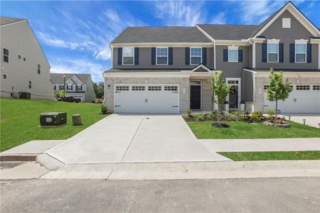 New construction Townhouse house 701 Bickmore Dr, Mcdonough, GA 30253 Griffin Hall- photo 0