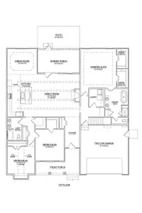 New construction Single-Family house 3432 Rockbend Rd, Winterville, NC 28590 plan Weaver - image