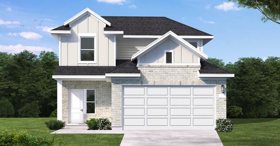 New construction Single-Family house 2655 Pond Cove Ct, Conroe, TX 77304 plan King - image