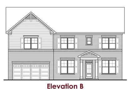 New construction Single-Family house 909 Hawkins Creek Dr, Jefferson, GA 30549 plan Preswick - image