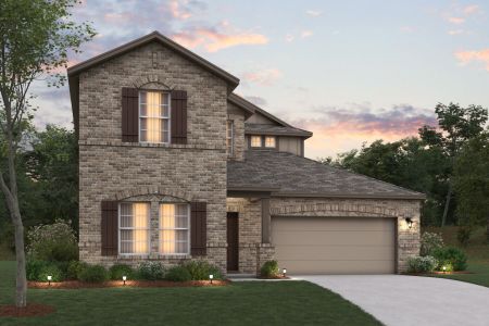 New construction Single-Family house 203 Jordans Est, San Antonio, TX 78264 plan Livingston - image