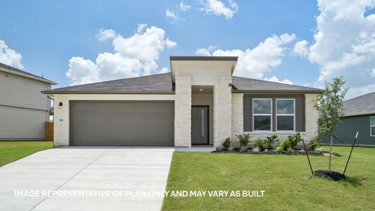 New construction Single-Family house 145 Little Walnut Cv, Kyle, TX 78640 plan The Irvine - image