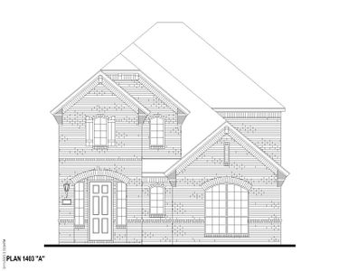 New construction Single-Family house 5108 Triadic Ln, Prosper, TX 75078 Plan 1403- photo 0