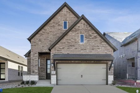 New construction Single-Family house 1321 S Brook Dr, Leander, TX 78641 plan The Denton - image