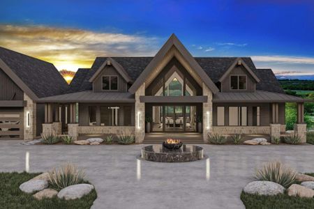 New construction Single-Family house 108 Quail Pt, Spicewood, TX 78669 - image