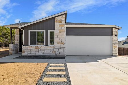 New construction Single-Family house 3607 Bunyan Cir, Lago Vista, TX 78645 The Sabine- photo 0