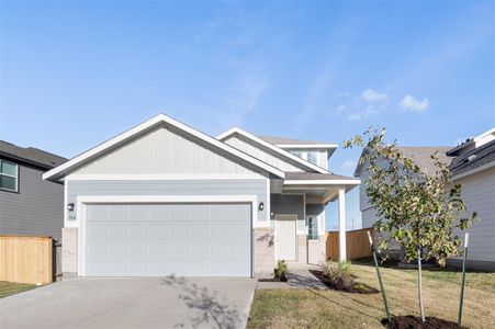 New construction Single-Family house 704 Yellow Ribbon Trl, Jarrell, TX 76537 Stonewall- photo 0