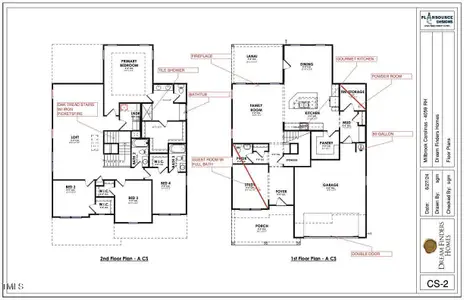 New construction Single-Family house 605 Metroliner Pl, Knightdale, NC 27545 plan  Millbrook - image