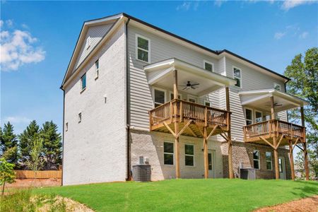 New construction Townhouse house 2733 Hallwood Ln, Suwanee, GA 30024 - image