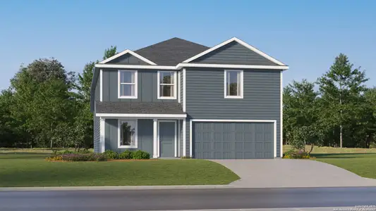 New construction Single-Family house 3167 Dispatch Dr, New Braunfels, TX 78130 plan Sherman  - image