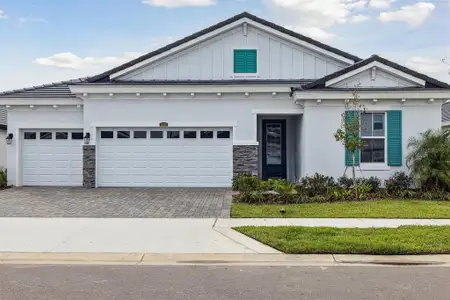 New construction Single-Family house 10303 Surrey Rose Dr, San Antonio, FL 33576 plan Islamorada I - image