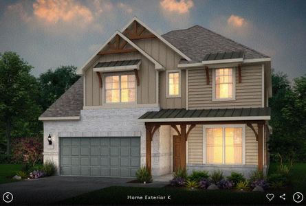 New construction Single-Family house 313 Celeste Wy, Liberty Hill, TX 78642 plan Lexington - image