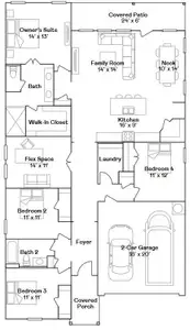 New construction Single-Family house 2510 Jasper Breeze Dr, Rosharon, TX 77583 plan Springsteen - image