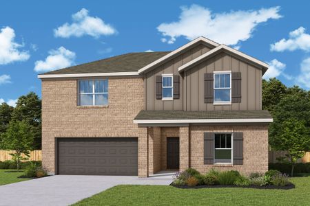 New construction Single-Family house 4005 Swallow Glen Dr, Brookshire, TX 77423 plan Melody - image