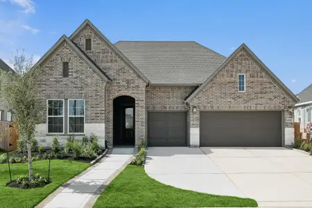 New construction Single-Family house 16303 Blue Mistflower Ln, Hockley, TX 77447 plan The Ridgegate - image