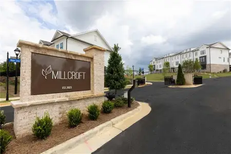 New construction Townhouse house 5448 Howington Court, 194, Buford, GA 30518 The Glendale- photo 0