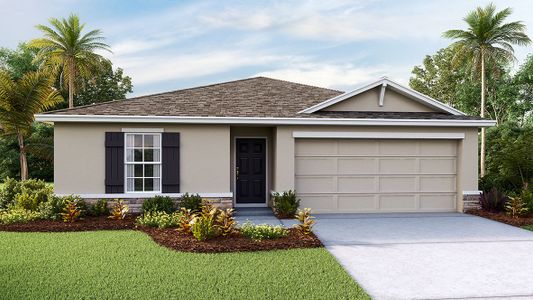 New construction Single-Family house 8029 Sail Clover Ln, Zephyrhills, FL 33540 plan Freeport II - image