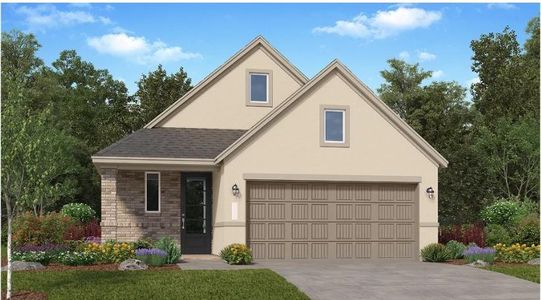 New construction Single-Family house 19611 San Severino Dr, Hockley, TX 77447 plan Cupertino II - image