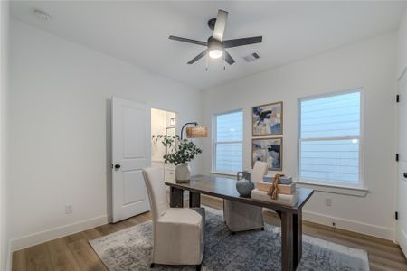 New construction Single-Family house 1911 Dewalt St, Houston, TX 77091 - image 7