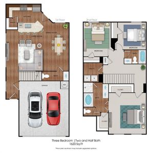 Floorplan shown may include upgraded features.