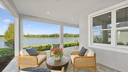 New construction Single-Family house 10043 Cross River Trl, Parrish, FL 34219 plan Sea Mist - image 2