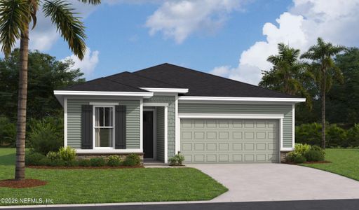New construction Single-Family house 206 Enclave Ave, Palm Coast, FL 32164 plan Larimar - image