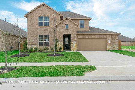 New construction Single-Family house 1161 Imperial Ranch Way, Dayton, TX 77535 Plan 2803- photo 0