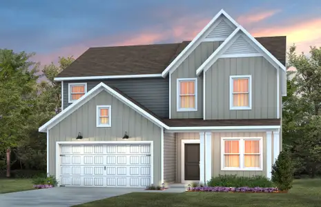 New construction Single-Family house 1152 Lancashire Grove Pl, Willow Spring, NC 27592 plan Aspire - image