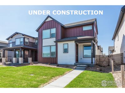 New construction Single-Family house 6102 Saddle Horn Drive, Timnath, CO 80547 Madame Curie- photo 0