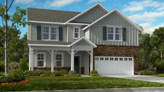 New construction Single-Family house 404 Gilmore Bridge Dr, Apex, NC 27523 null- photo 0