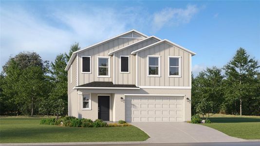 New construction Single-Family house 830 Hour Glass Rd, Lakeland, FL 33801 Edison- photo 0