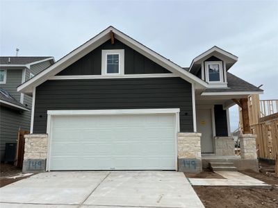 New construction Single-Family house 149 Clover Bnd, Liberty Hill, TX 78642 plan Travis - image