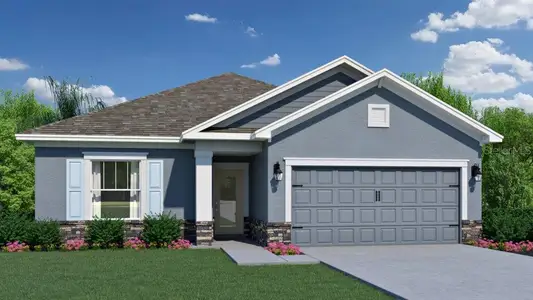 New construction Single-Family house 2335 Selenia St, Lake Alfred, FL 33850 plan Beverly - image