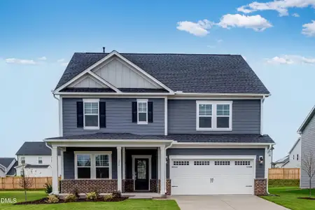 New construction Single-Family house 200 Seagraves Creek Ln, Holly Springs, NC 27540 plan Hamilton - image