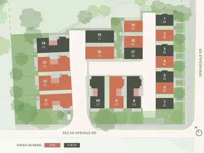 New construction Condo house 3500 Pecan Springs Rd, Unit 5, Austin, TX 78723 plan B2 - image 5