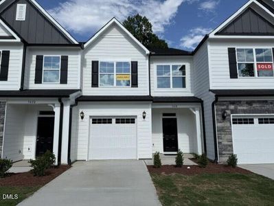 New construction Townhouse house 5418 Running Fox Ln, Durham, NC 27703 plan Ashland - image