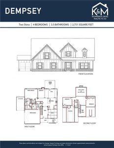 New construction Single-Family house 1414 Alcovy Station Road, Covington, GA 30014 Dempsey- photo 0